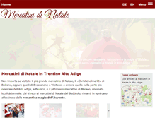 Tablet Screenshot of mercatini-di-natale.bz.it